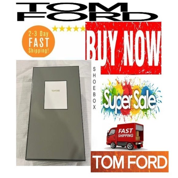 📢TOM FORD Authentic EMPTY BOX Container SHOE BOX Display EMPTY BOX📢BUY NOW💲💞 - Picture 1 of 12